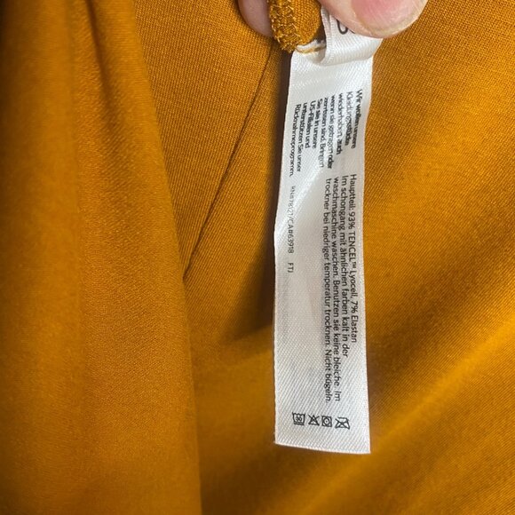 Eileen Fisher Tunic Top Womens L‎ Long Sleeves V-Neck Minimalist Capsule - Picture 4 of 8